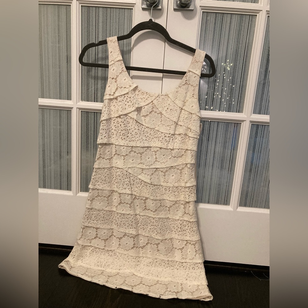 White Floral Dress